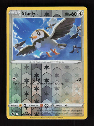 Starly 110/159 - Reverse Holo - Crown Zenith