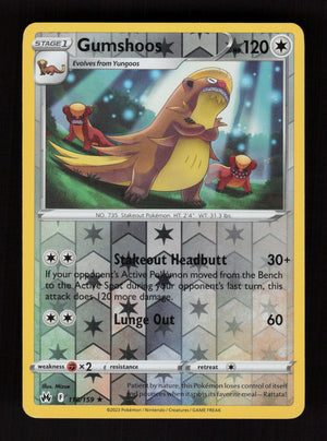 Gumshoos 118/159 - Reverse Holo - Crown Zenith