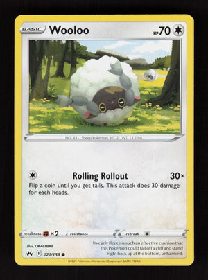 Wooloo 121/159 - Common - Crown Zenith