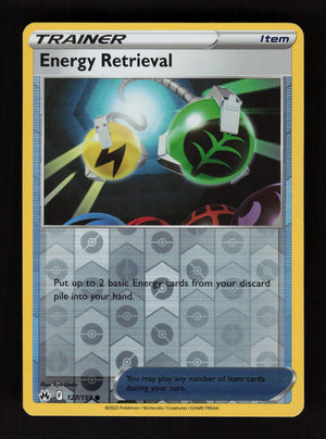 Energy Retrieval 127/159 - Reverse Holo - Crown Zenith
