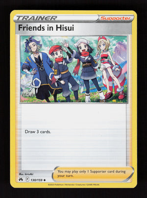 Friends in Hisui 130/159 - Uncommon - Crown Zenith