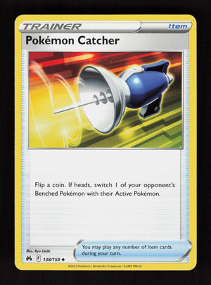 Pokémon Catcher 138/159 - Uncommon - Crown Zenith