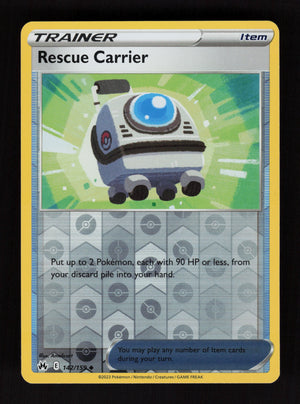 Rescue Carrier 142/159 - Reverse Holo - Crown Zenith