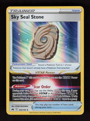 Sky Seal Stone 143/159 - Holo Rare - Crown Zenith