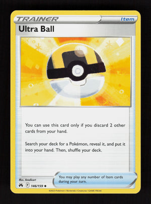 Ultra Ball 146/159 - Uncommon - Crown Zenith