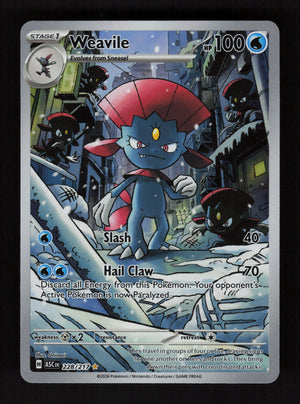 Weavile 228/217 - Illustration Rare - Ascended Heroes