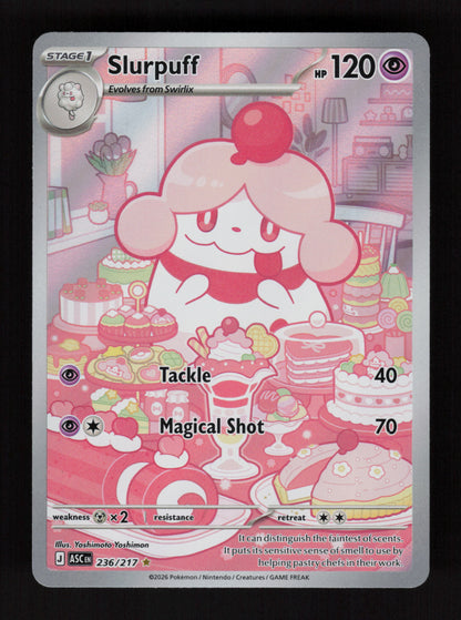 Slurpuff 236/217 - Illustration Rare - Ascended Heroes