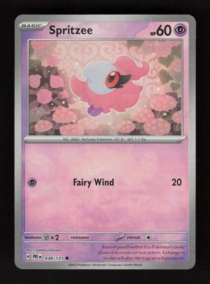 Spritzee 038/131 - Poke Ball - Prismatic Evolutions