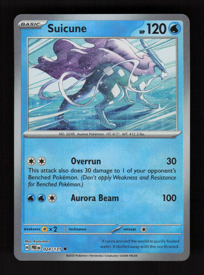 Suicune 024/131 - Poke Ball - Prismatic Evolutions