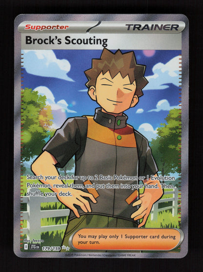 Brock's Scouting 179/159 - Ultra Rare - SV09: Journey Together