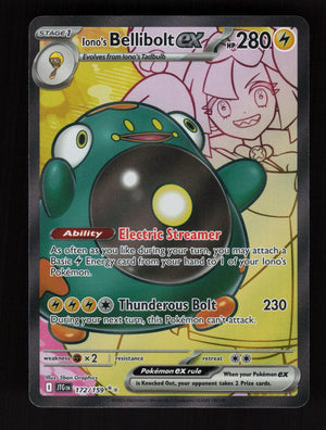 Iono's Bellibolt ex 172/159 - Ultra Rare - SV09: Journey Together