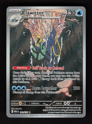 Clawitzer 141/132 - Illustration Rare - Mega Evolution