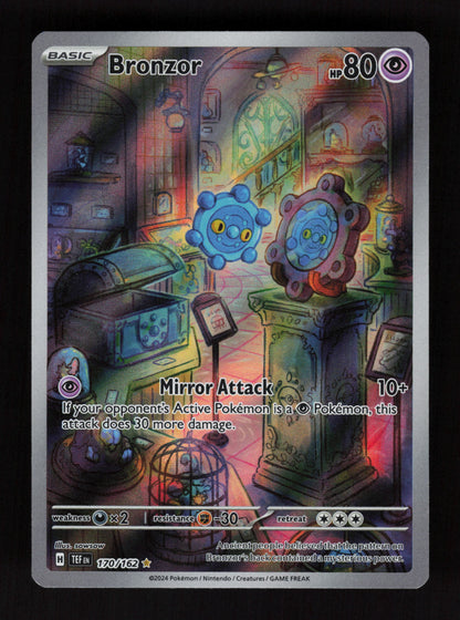 Bronzor 170/162 - Illustration Rare - SV05: Temporal Forces