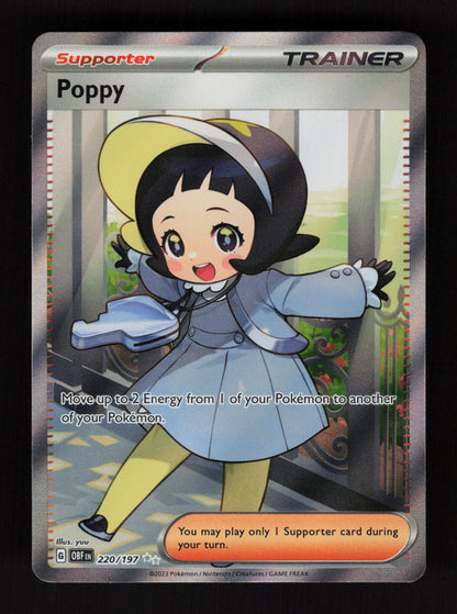 Poppy 220/197 - Ultra Rare - SV03: Obsidian Flames