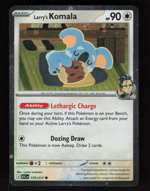Larry's Komala 175/217 (Cosmos Holo) - Ascended Heroes Promo