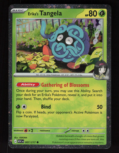 Erika's Tangela 007/217 (Cosmos Holo) - Ascended Heroes Promo