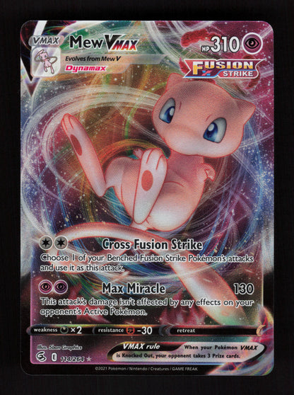 Mew VMAX 114/264 - Ultra Rare - SWSH08: Fusion Strike