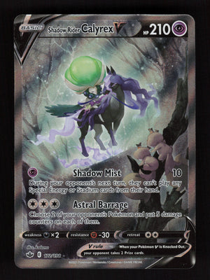 Shadow Rider Calyrex V 172/198 - Ultra Rare - Chilling Reign