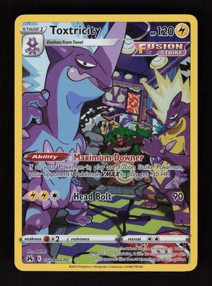 Toxtricity GG09/GG70 – Ultra Rare - Crown Zenith: Galarian Gallery