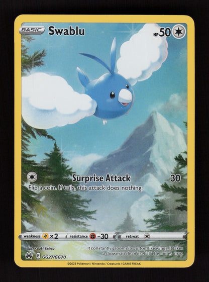 Swablu GG27/GG70 - Ultra Rare - Crown Zenith: Galarian Gallery