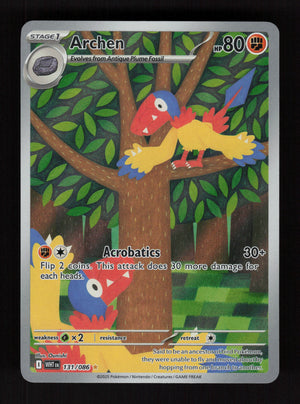 Archen 131/086 - Illustration Rare - White Flare
