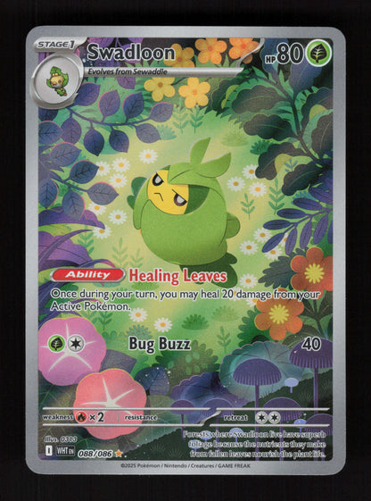 Swadloon 088/086 - Illustration Rare - White Flare