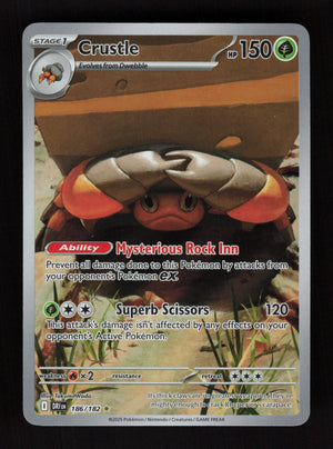 Crustle 186/182 - Illustration Rare - Destined Rivals