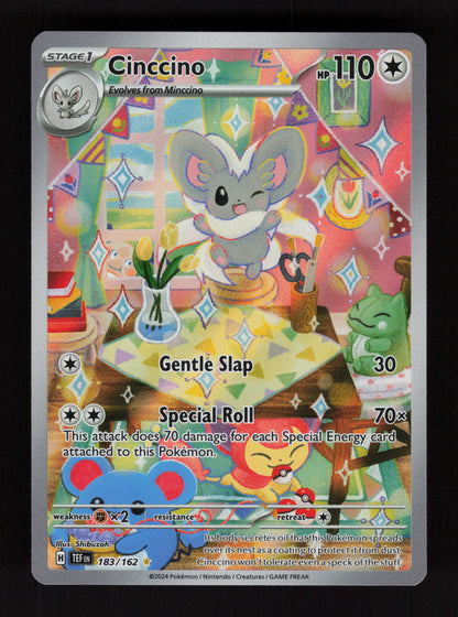 Cinccino 183/162 - Illustration Rare - Temporal Forces