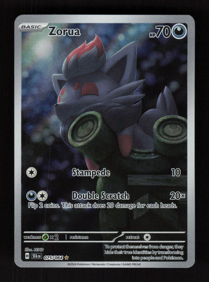 Zorua 075/064 -Illustration Rare - Shrouded Fable (Kopia)