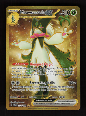 Meowscarada ex 271/193 - Hyper Rare - SV02: Paldea Evolved