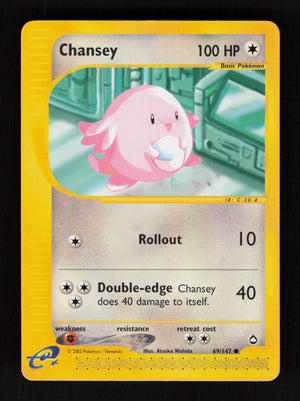 Chansey 69/147 - Common - Aquapolis