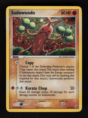 Sudowoodo 15/115 - Holo Rare - Unseen Forces
