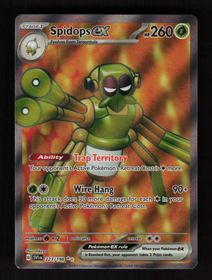 Spidops ex 223/198 - Ultra Rare - Scarlet & Violet Base Set