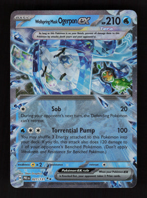 Wellspring Mask ogerpon ex 027/131 - Double Rare - Prismatic Evolutions