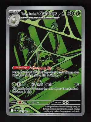Team Rocket's Spidops 187/182 - Illustration Rare - Destined Rivals