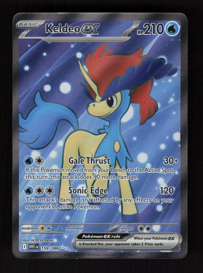 Keldeo ex 159/086 - Ultra Rare - SV: White Flare