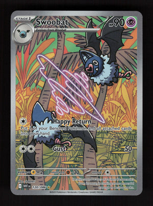 Swoobat 120/086 - Illustration Rare - White Flare