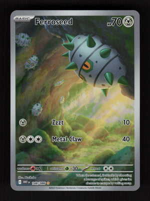 Ferroseed 148/086 - Illustration Rare - White Flare