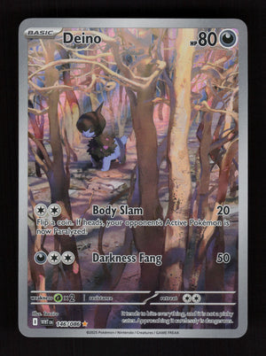 Deino - 146/086 - Illustration Rare - White Flare