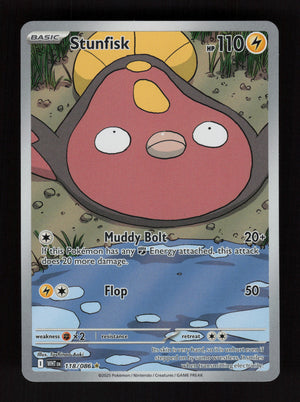 Stunfisk 118/086 - Illustration Rare - White Flare