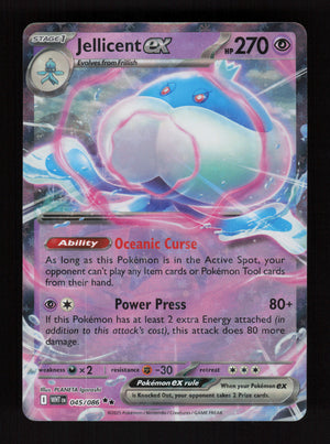 Jellicent ex 045/086 - Double Rare - SV: White Flare