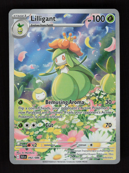 Lilligant 092/086 - Illustration Rare - SV: Black Bolt