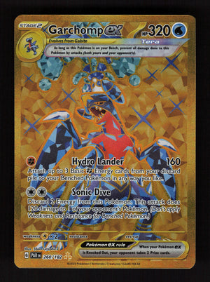 Garchomp ex 260/182 - Hyper Rare - Paradox Rift