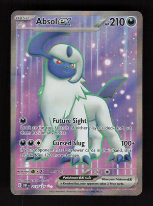 Absol ex 214/197 - Ultra Rare - SV03: Obsidian Flames