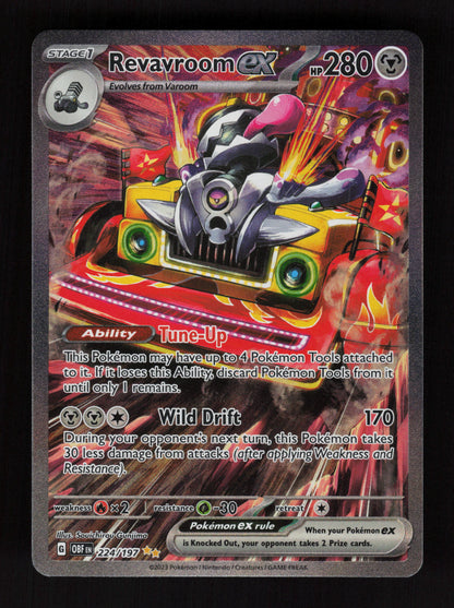 Revavroom ex 224/197 - Special Illustration Rare - SV03: Obsidian Flames