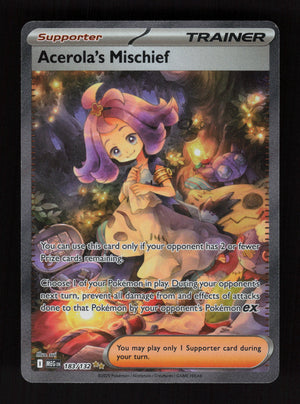 Acerola's Mischief 183/132 - Special Illustration Rare - Mega Evolution