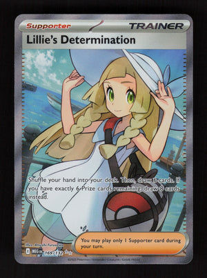Lillie's Determination 169/132 - Ultra Rare - Mega Evolution