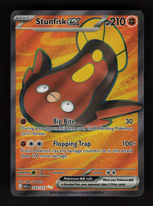 Stunfisk ex 252/217 - Ultra Rare - Ascended Heroes