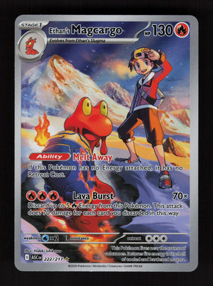 Ethan's Magcargo 222/217 - Illustration Rare - Ascended Heroes