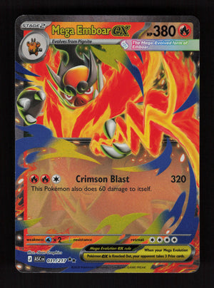 Mega Emboar ex 031/217 - Double Rare - Ascended Heroes